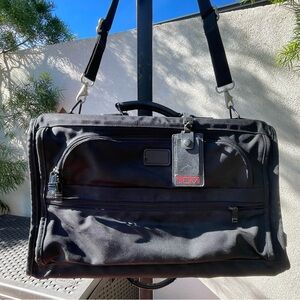 TUMI Black Garmet Bag Tri Fold